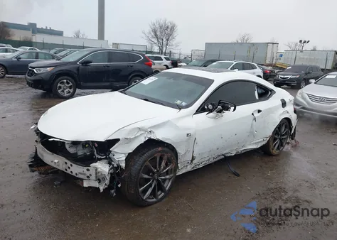 2020 Lexus Rc 350 F Sport из США, поврежденный, VIN JTHGZ5DC2L5010038